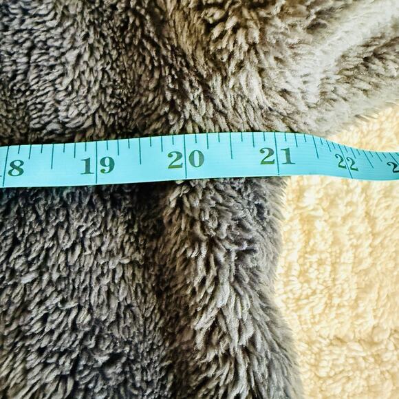 Goodfellow & Co Mens Med Gray Fleece Full Zip Jacket Casual Outdoors Gorpcore - Picture 7 of 10